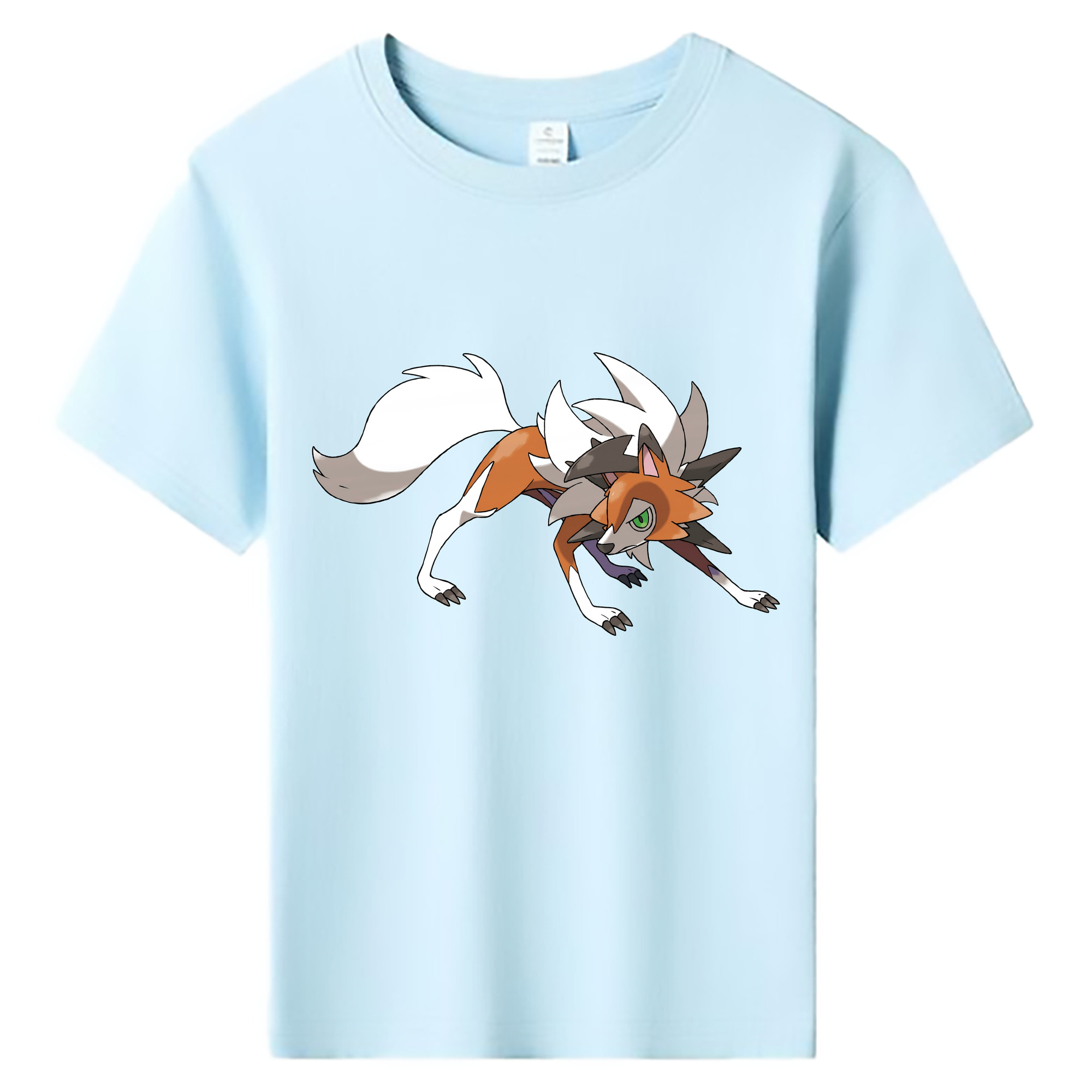 （画像用） ポケットモンスター Pokémon 綿100％キッズTシャツ（フロントプリント）